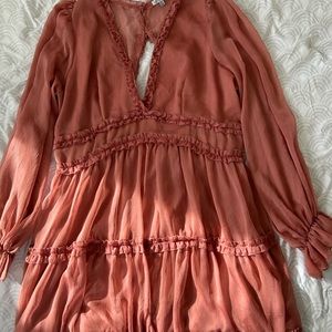 Dusty Rose Fashion Nova Dress